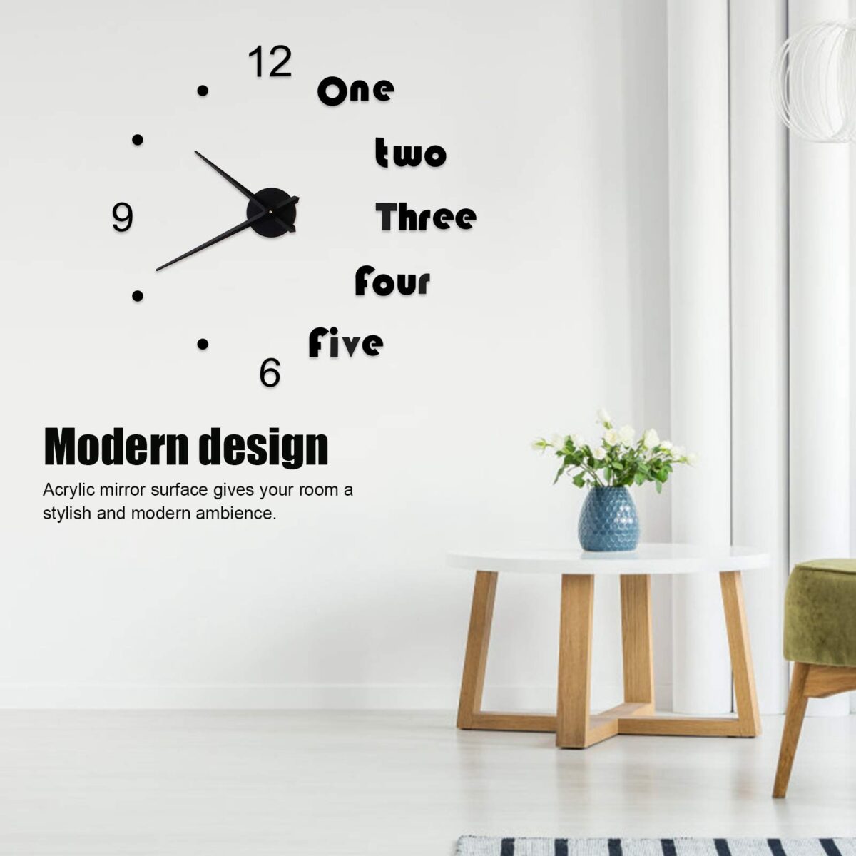 BAS Big Size Wall Clock, Home Decoration