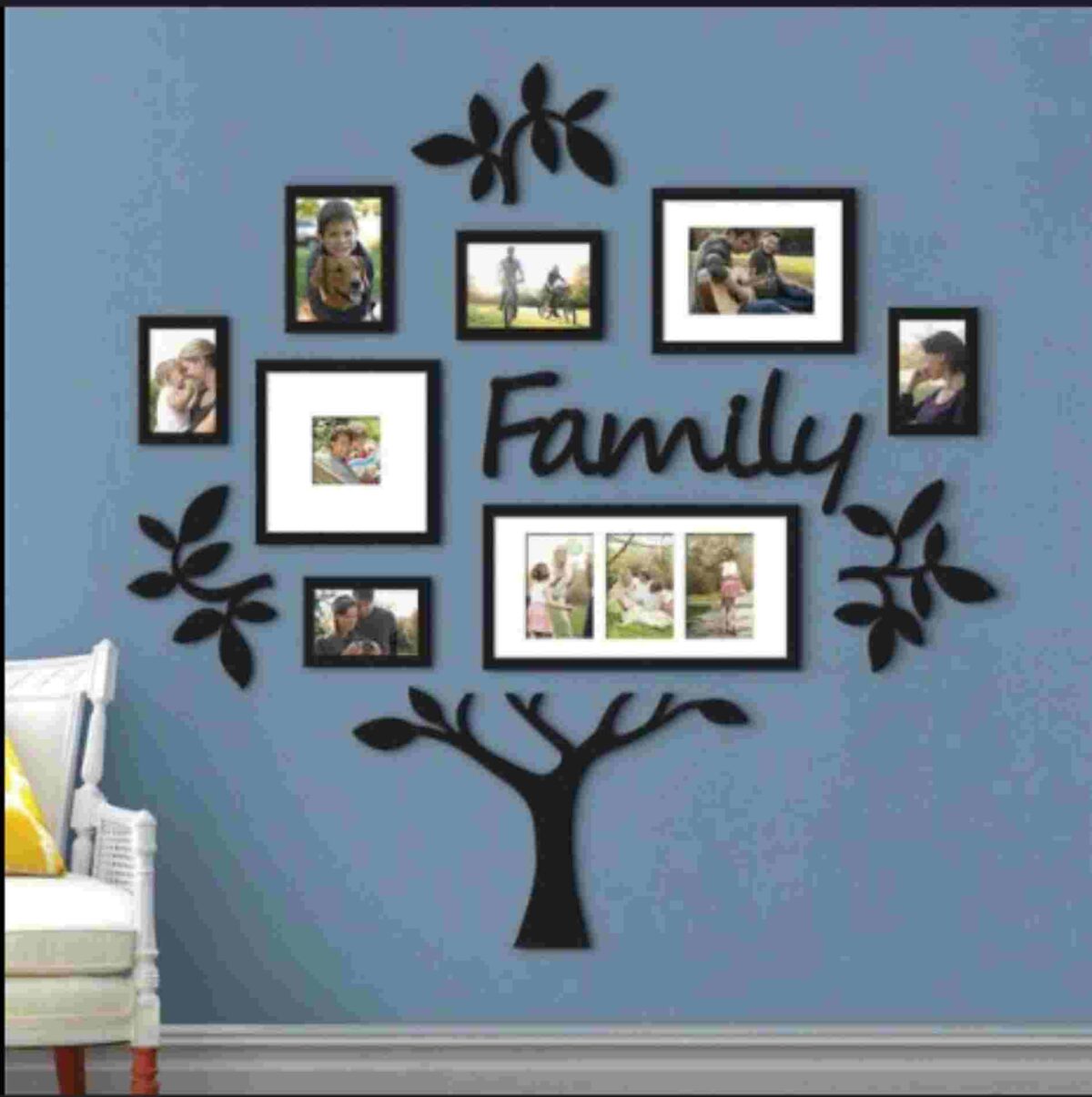 "Family Tree Wall Decor Clock – Personalized Artistic Timepiece for Your Home" - Image 2