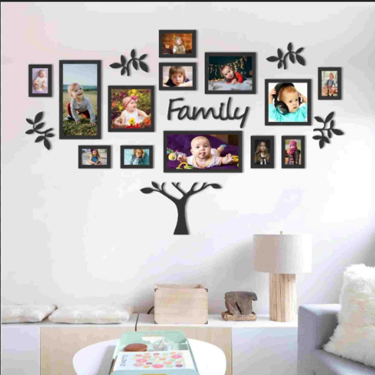 "Family Tree Wall Decor Clock – Personalized Artistic Timepiece for Your Home" - Image 3