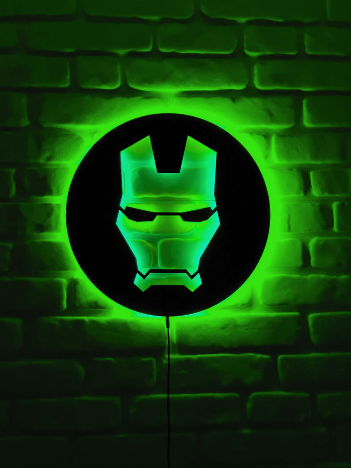 MARVEL IRONMAN LAMP LIGHT-GAMING ROOM DECOR - Image 2